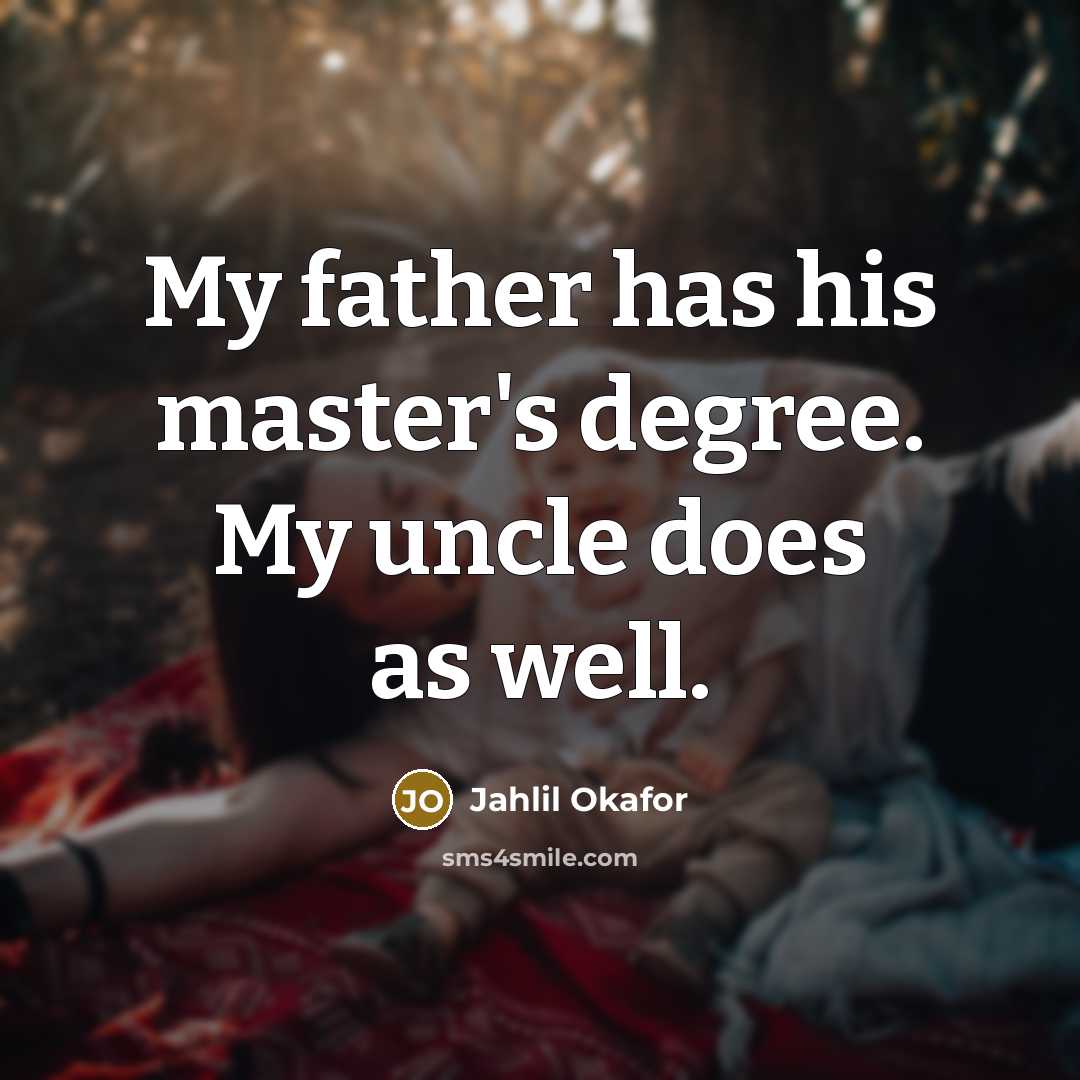 “My father has his master's degree. My uncle does as…” quote by Jahlil Okafor