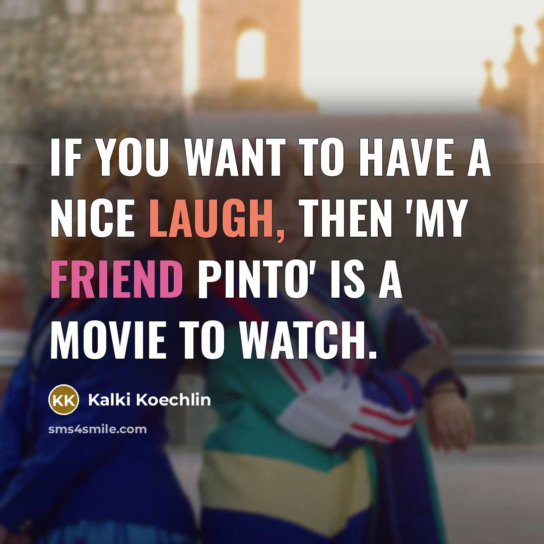 “If you want to have a nice laugh, then 'My…” quote by Kalki Koechlin