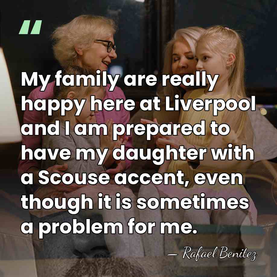 My family are really happy here at Liverpool and I am prepared&hellip; - Rafael Benitez