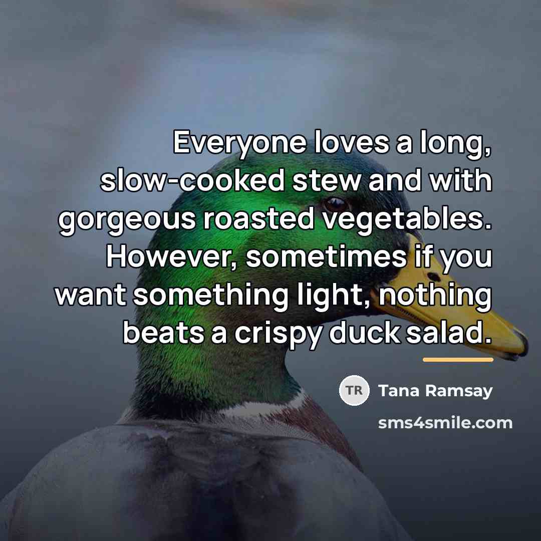 “Everyone loves a long, slow-cooked stew and with gorgeous roasted…” quote by Tana Ramsay