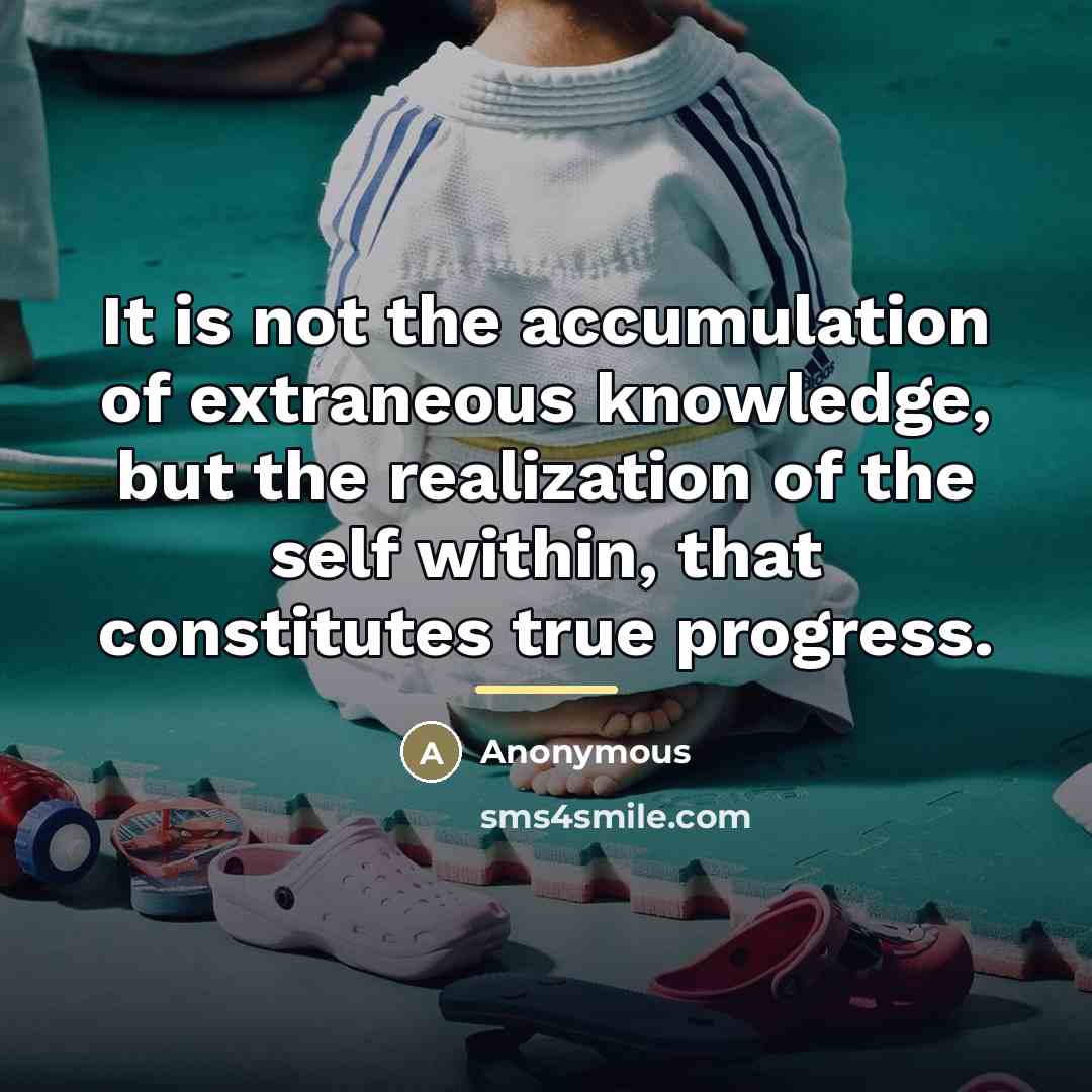 “It is not the accumulation of extraneous knowledge, but the…” quote by Anonymous