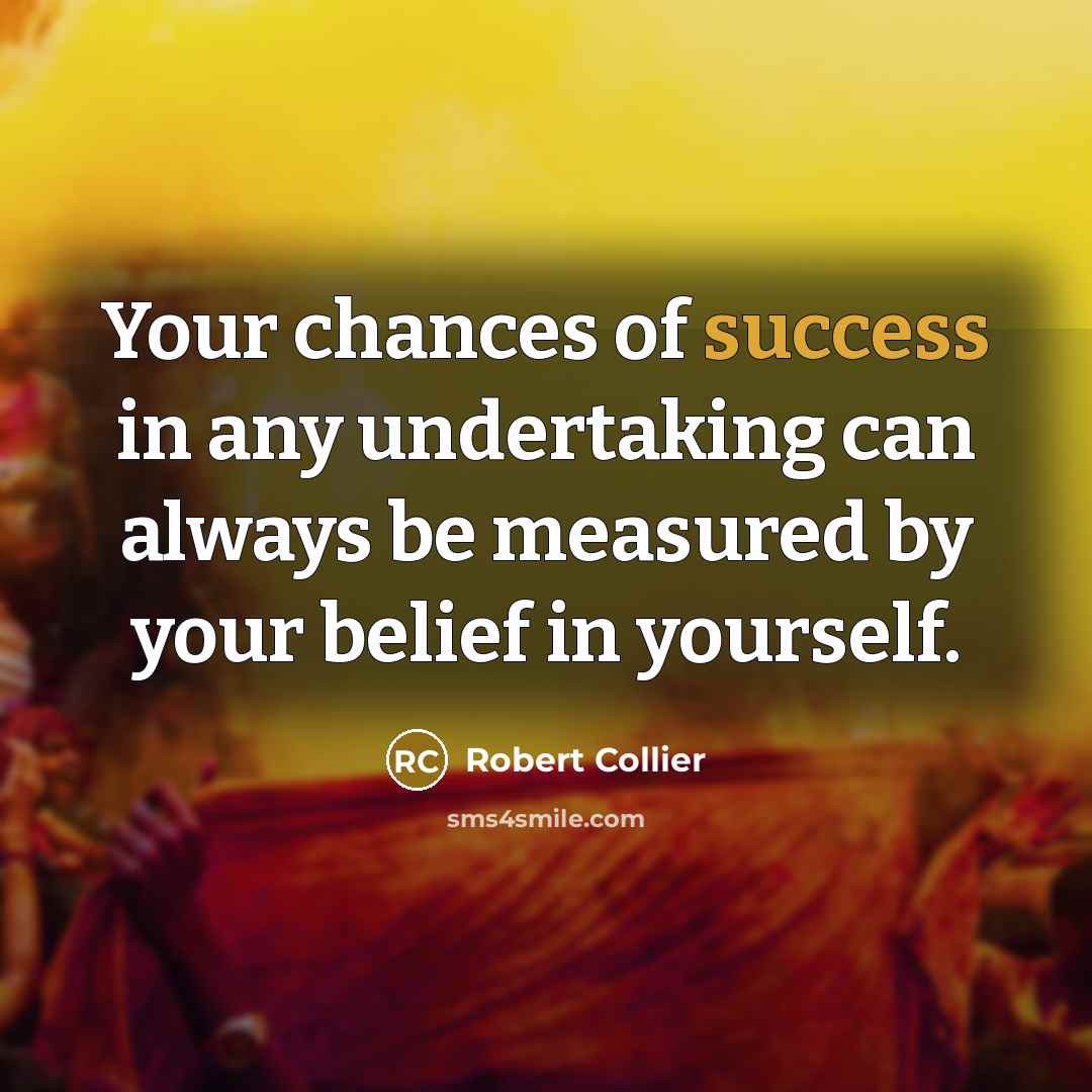 “Your chances of success in any undertaking can always be…” quote by Robert Collier