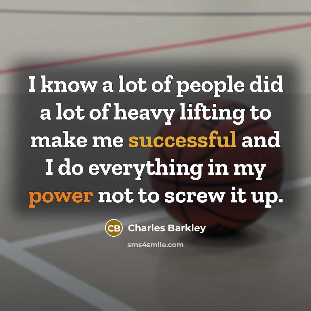 “I know a lot of people did a lot of…” quote by Charles Barkley