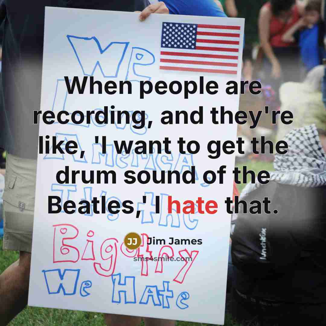 “When people are recording, and they're like, 'I want to…” quote by Jim James