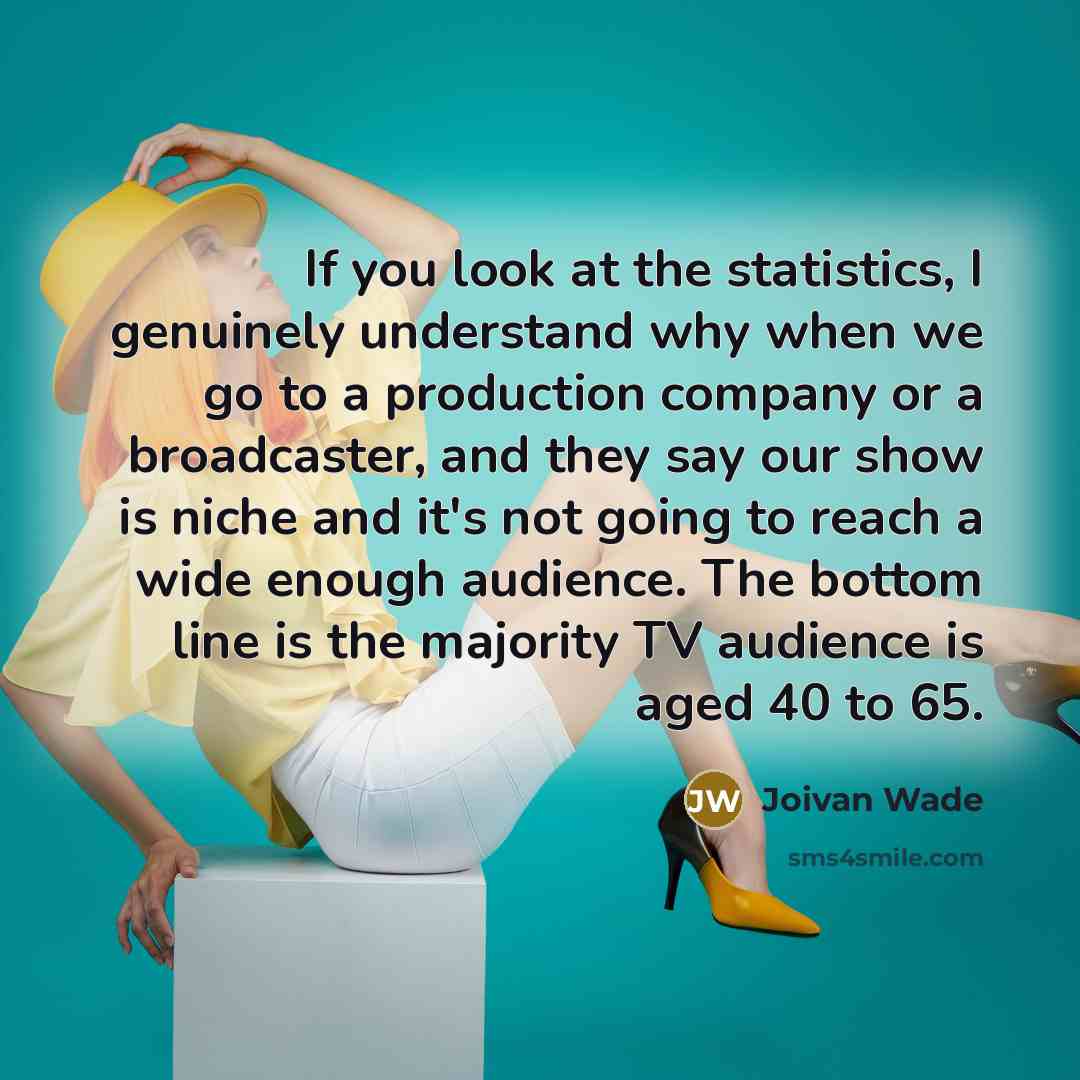 “If you look at the statistics, I genuinely understand why…” quote by Joivan Wade