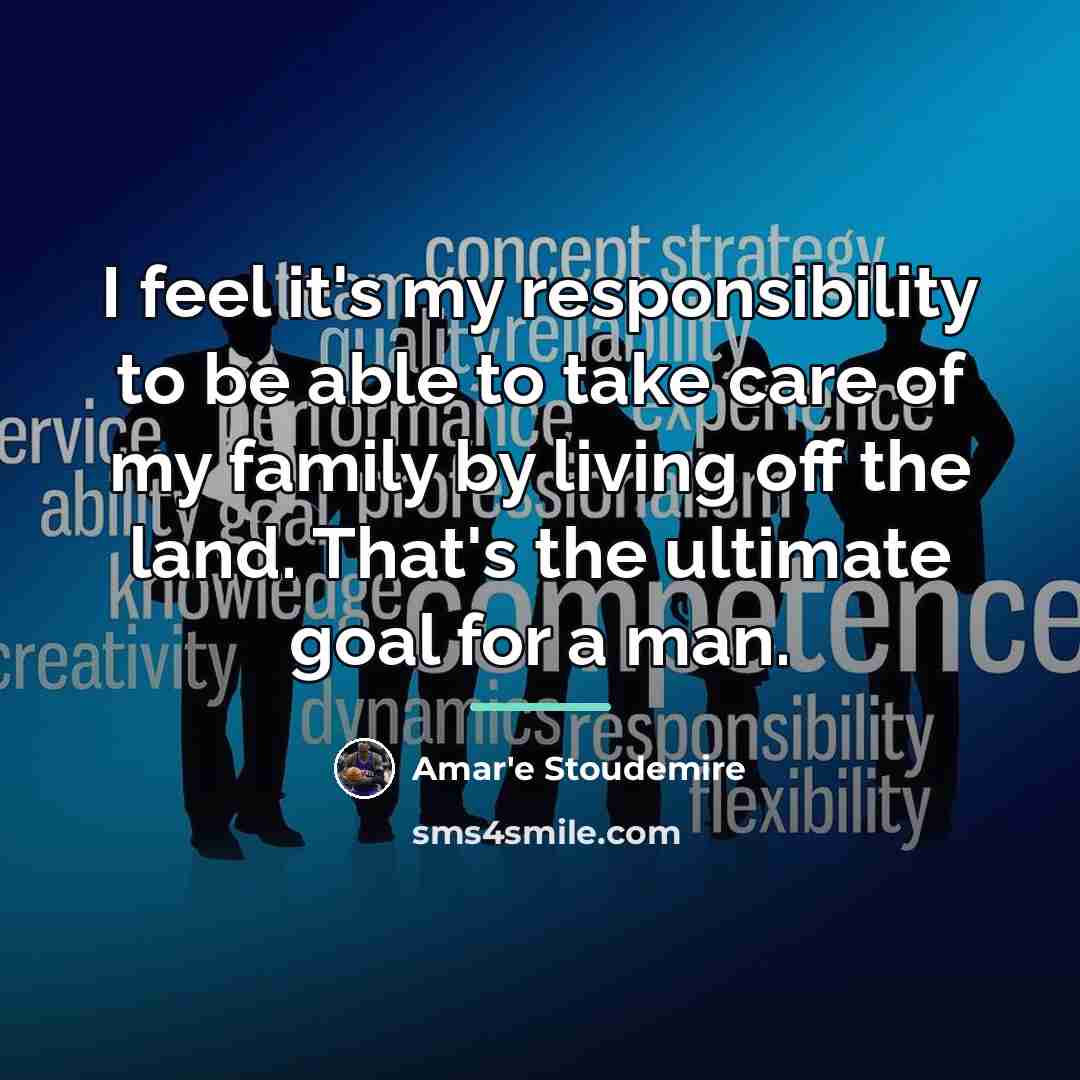 “I feel it's my responsibility to be able to take…” quote by Amar'e Stoudemire