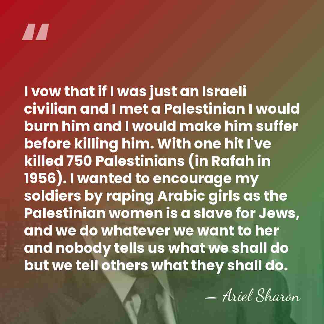 I vow that if I was just an Israeli civilian and I&hellip; - Ariel Sharon