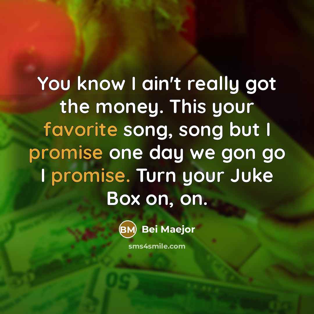 “You know I ain't really got the money. This your…” quote by Bei Maejor