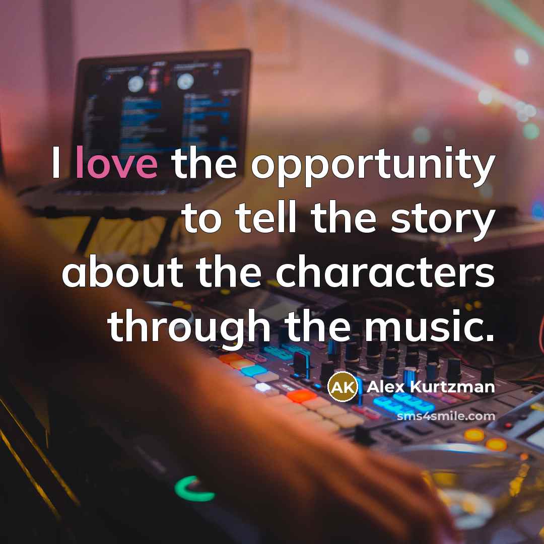 “I love the opportunity to tell the story about the…” quote by Alex Kurtzman