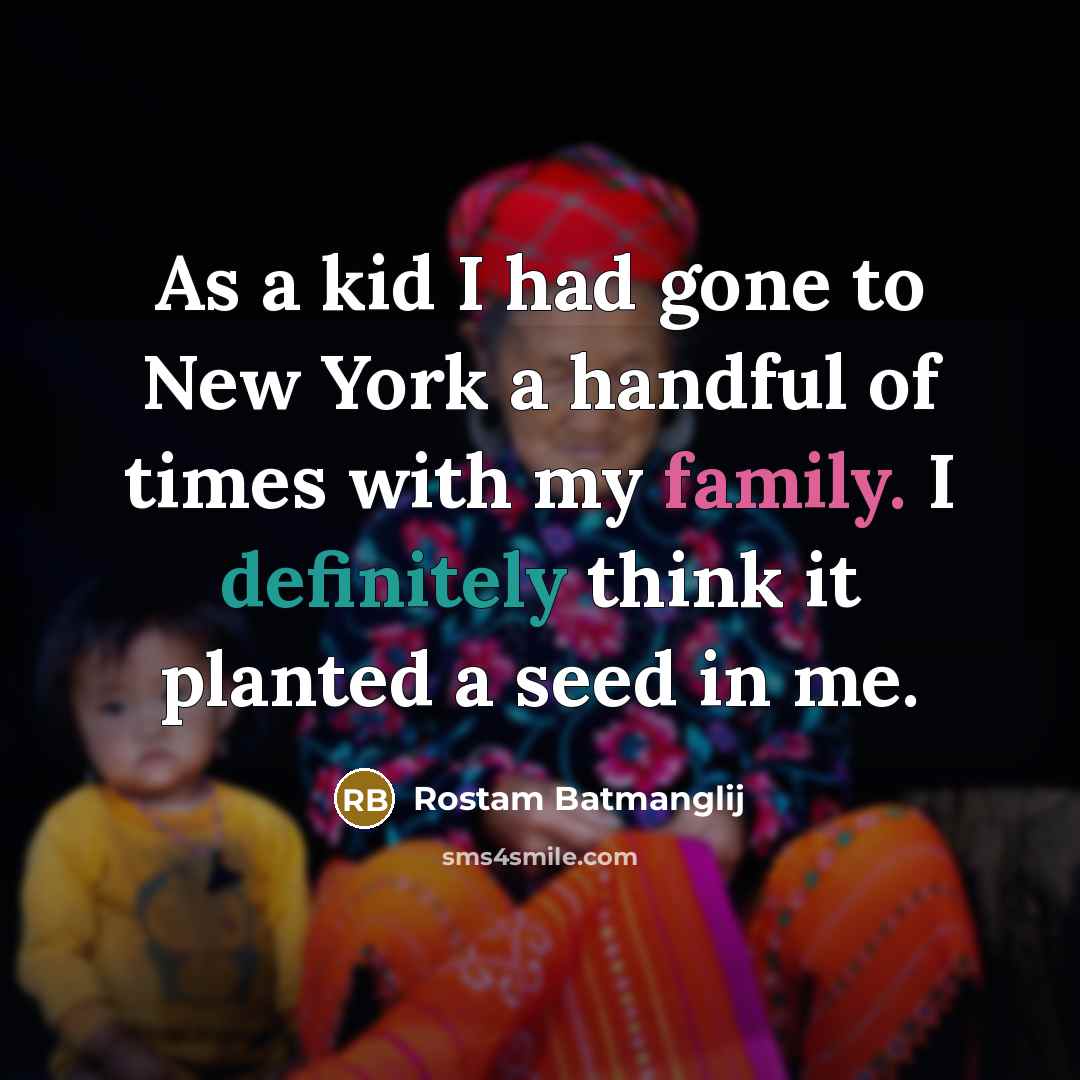 “As a kid I had gone to New York a…” quote by Rostam Batmanglij
