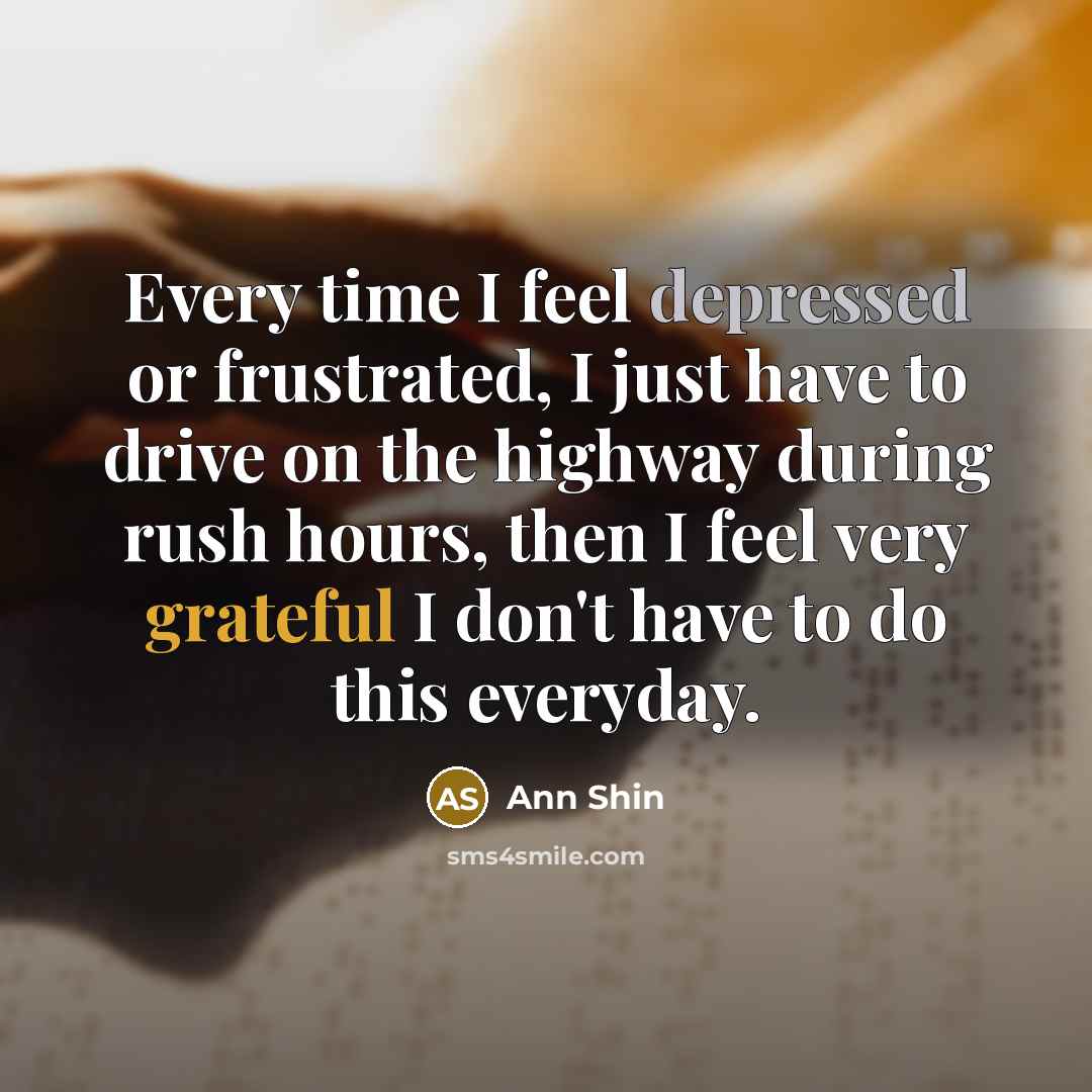 “Every time I feel depressed or frustrated, I just have…” quote by Ann Shin