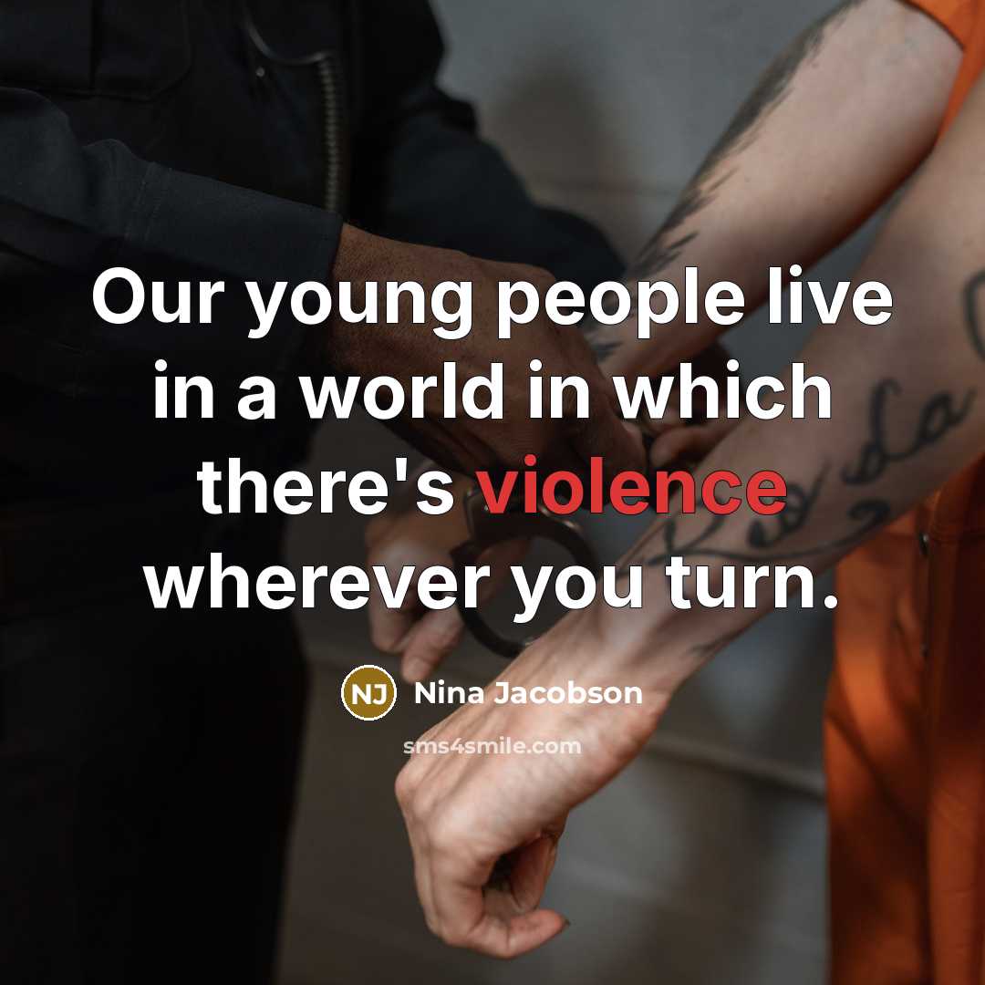 “Our young people live in a world in which there's…” quote by Nina Jacobson