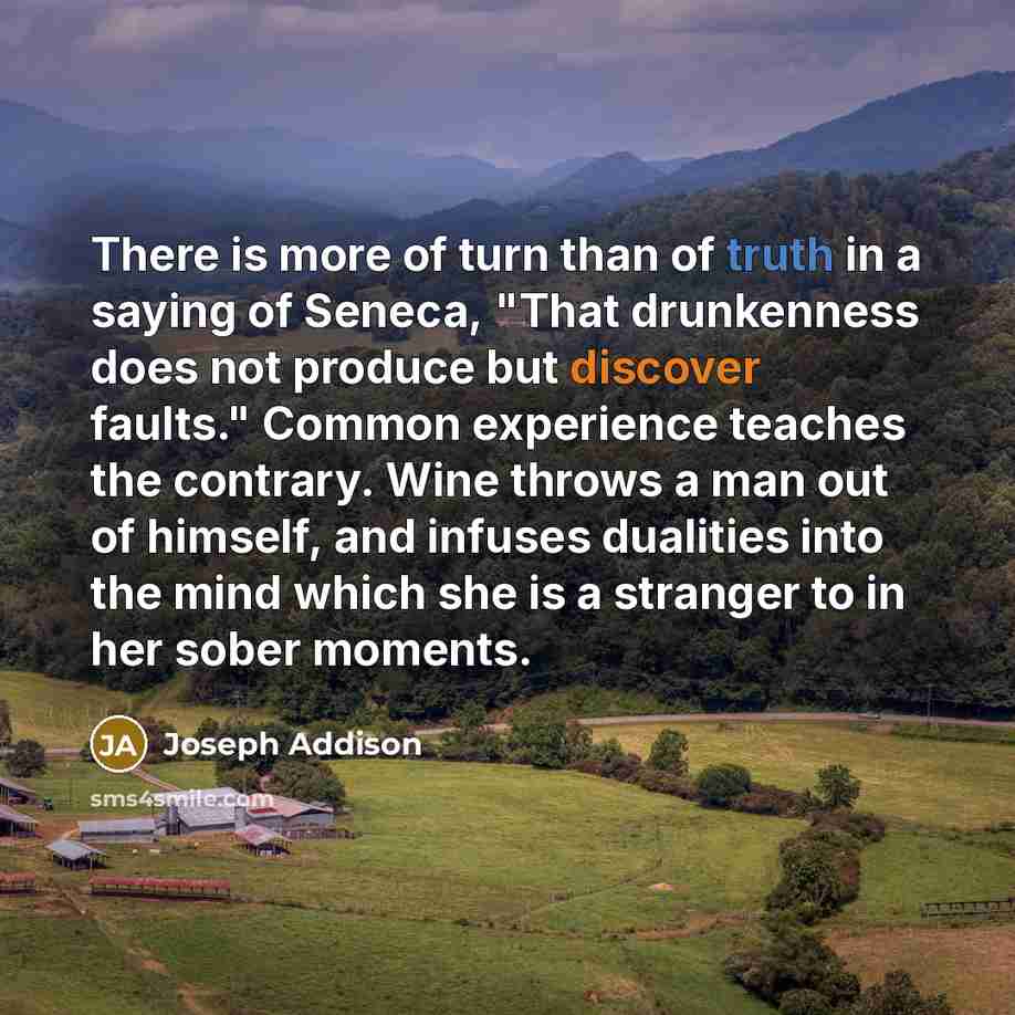 “There is more of turn than of truth in a…” quote by Joseph Addison