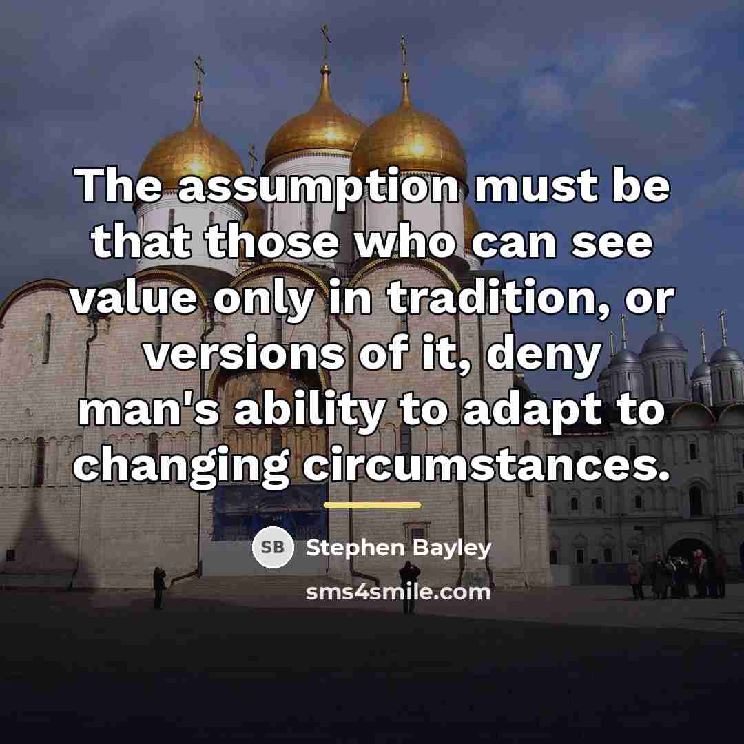 “The assumption must be that those who can see value…” quote by Stephen Bayley