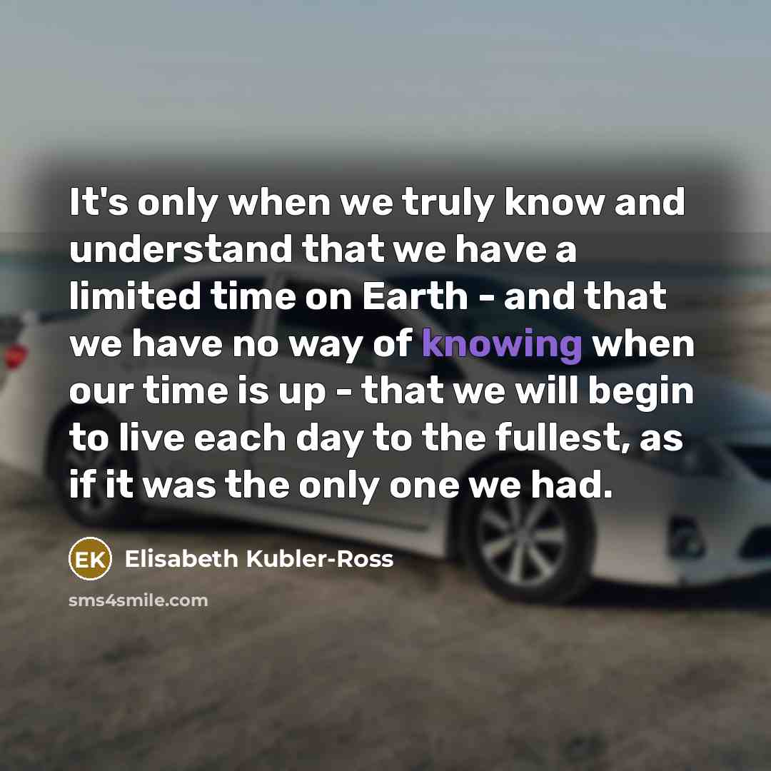 “It's only when we truly know and understand that we…” quote by Elisabeth Kubler-Ross