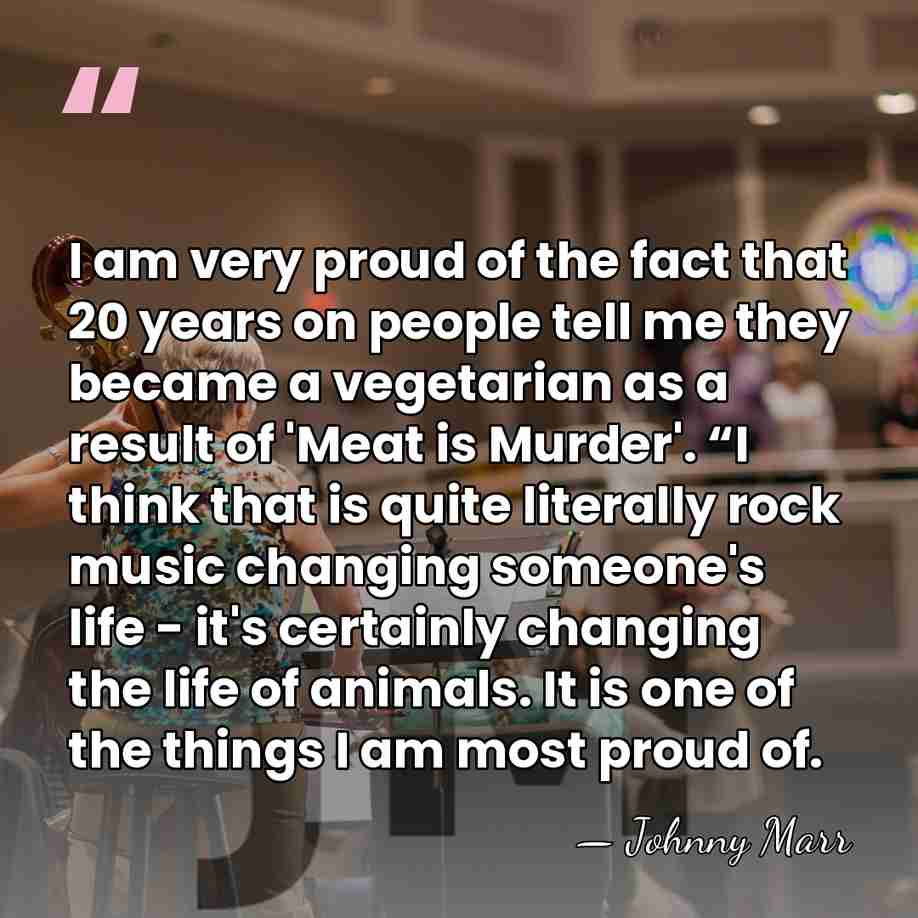 I am very proud of the fact that 20 years  on people&hellip; - Johnny Marr