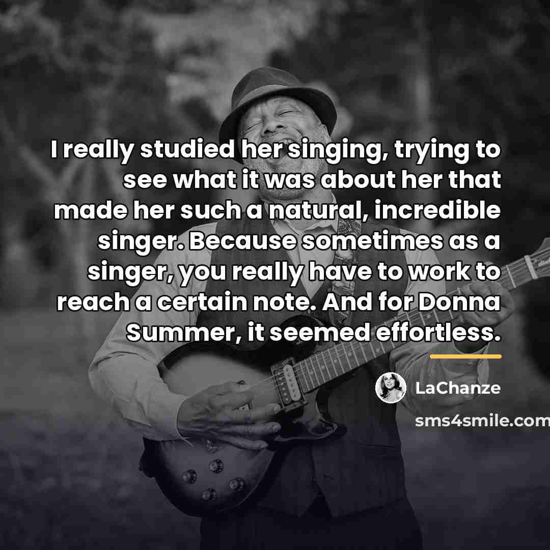 “I really studied her singing, trying to see what it…” quote by LaChanze