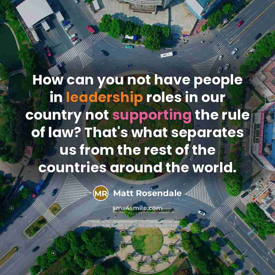 “How can you not have people in leadership roles in…” quote by Matt Rosendale