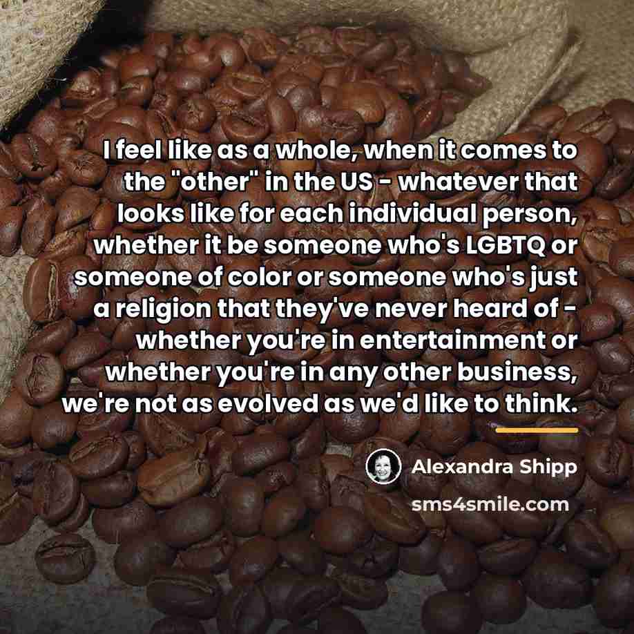 “I feel like as a whole, when it comes to…” quote by Alexandra Shipp