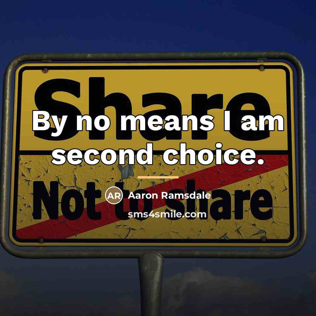 “By no means I am second choice.…” quote by Aaron Ramsdale