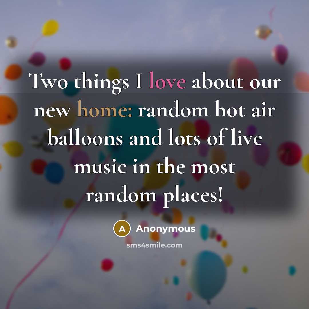 “Two things I love about our new home: random hot…” quote by Anonymous