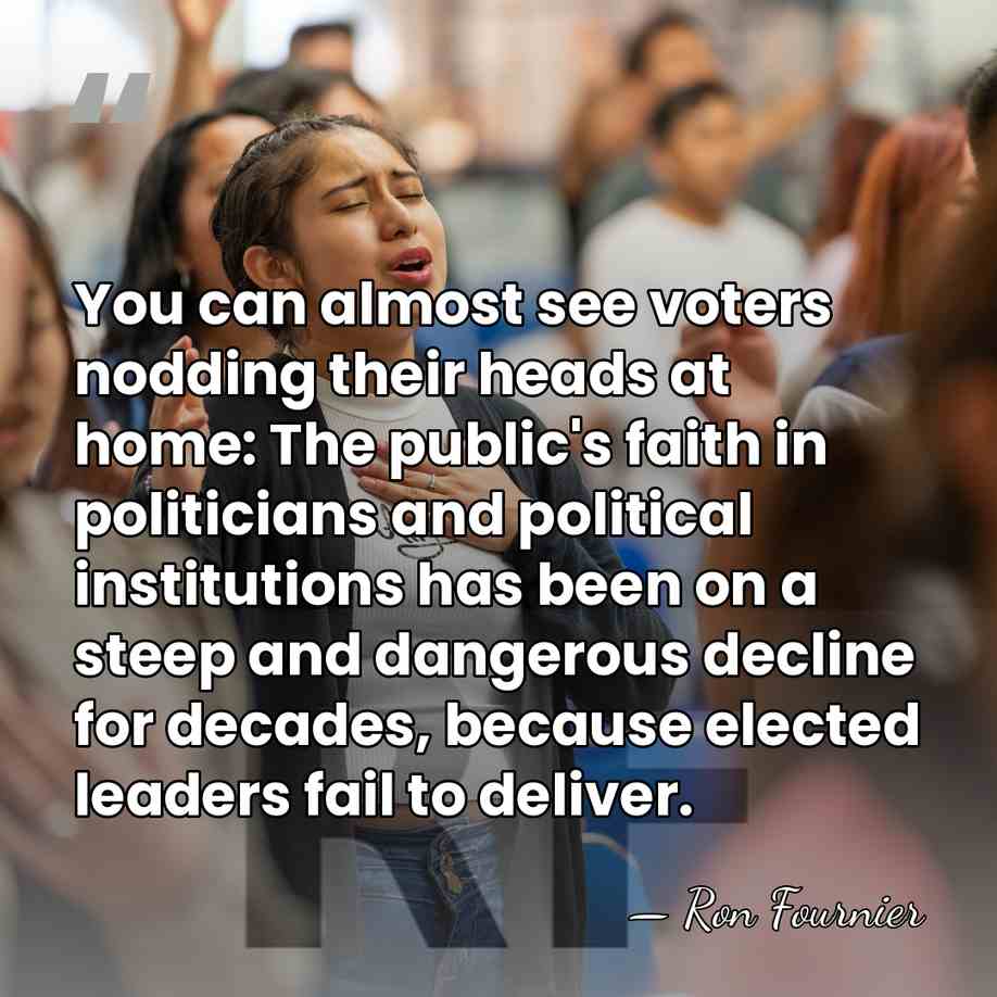 You can almost see voters nodding their heads at home: The public's&hellip; - Ron Fournier