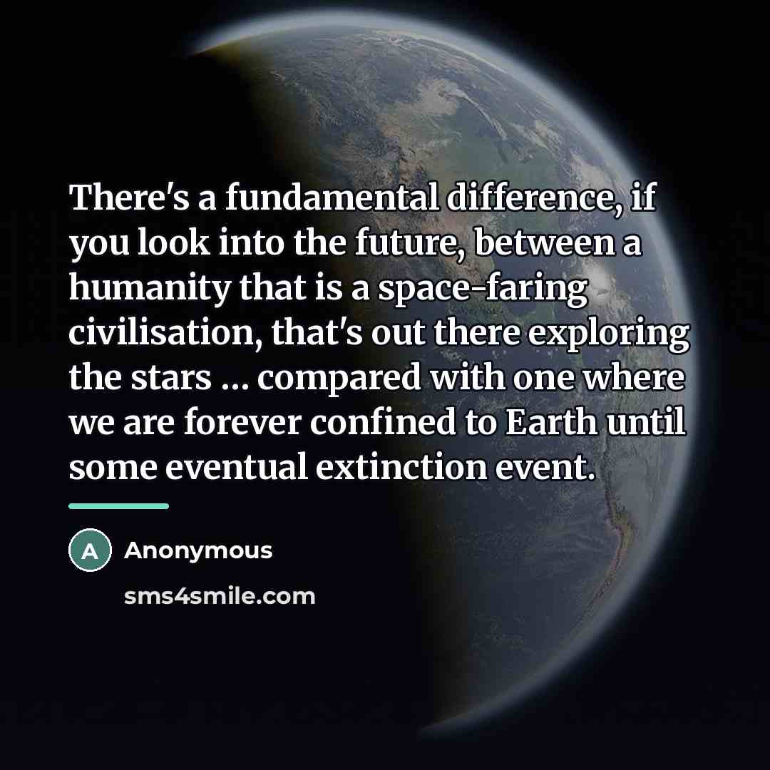 “There's a fundamental difference, if you look into the future,…” quote by Anonymous