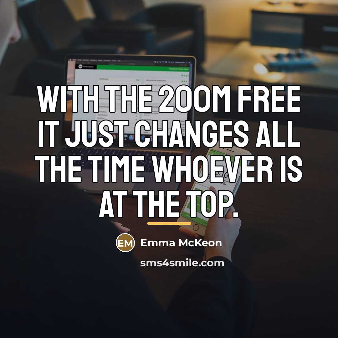 “With the 200m free it just changes all the time…” quote by Emma McKeon
