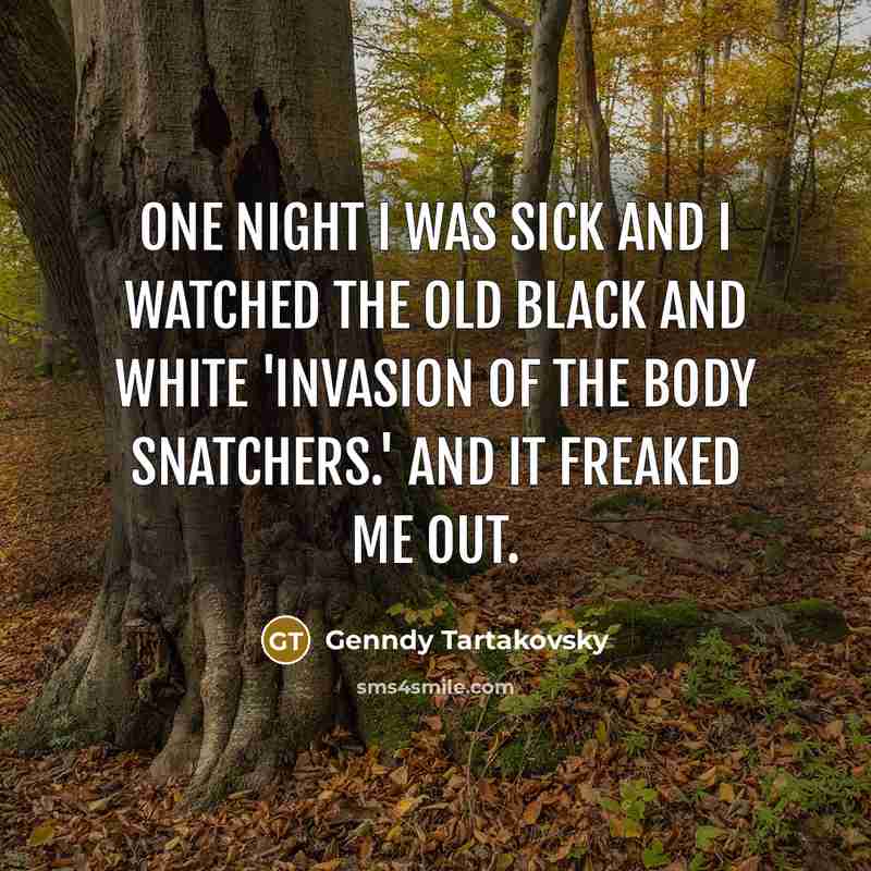 “One night I was sick and I watched the old…” quote by Genndy Tartakovsky
