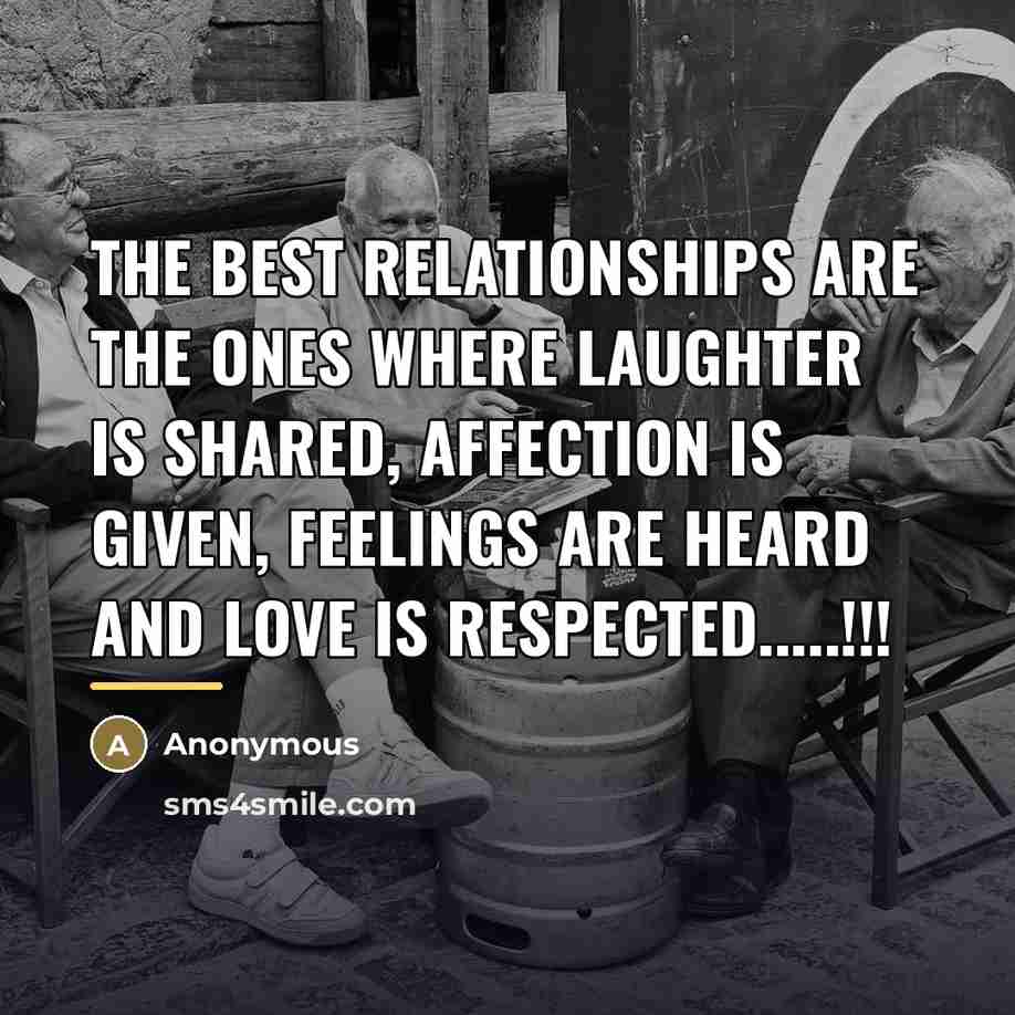 “The best relationships are the ones where laughter is shared,…” quote by Anonymous
