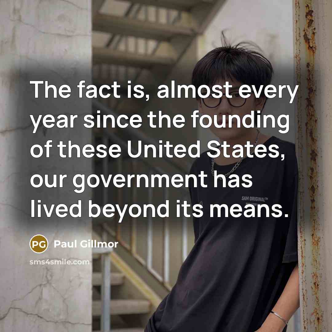 “The fact is, almost every year since the founding of…” quote by Paul Gillmor