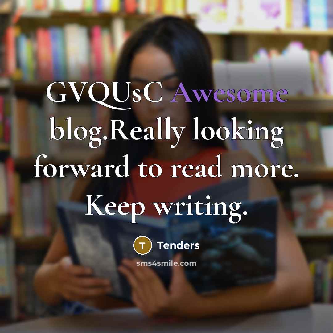 “GVQUsC Awesome blog.Really looking forward to read more. Keep writing.” quote by Tenders