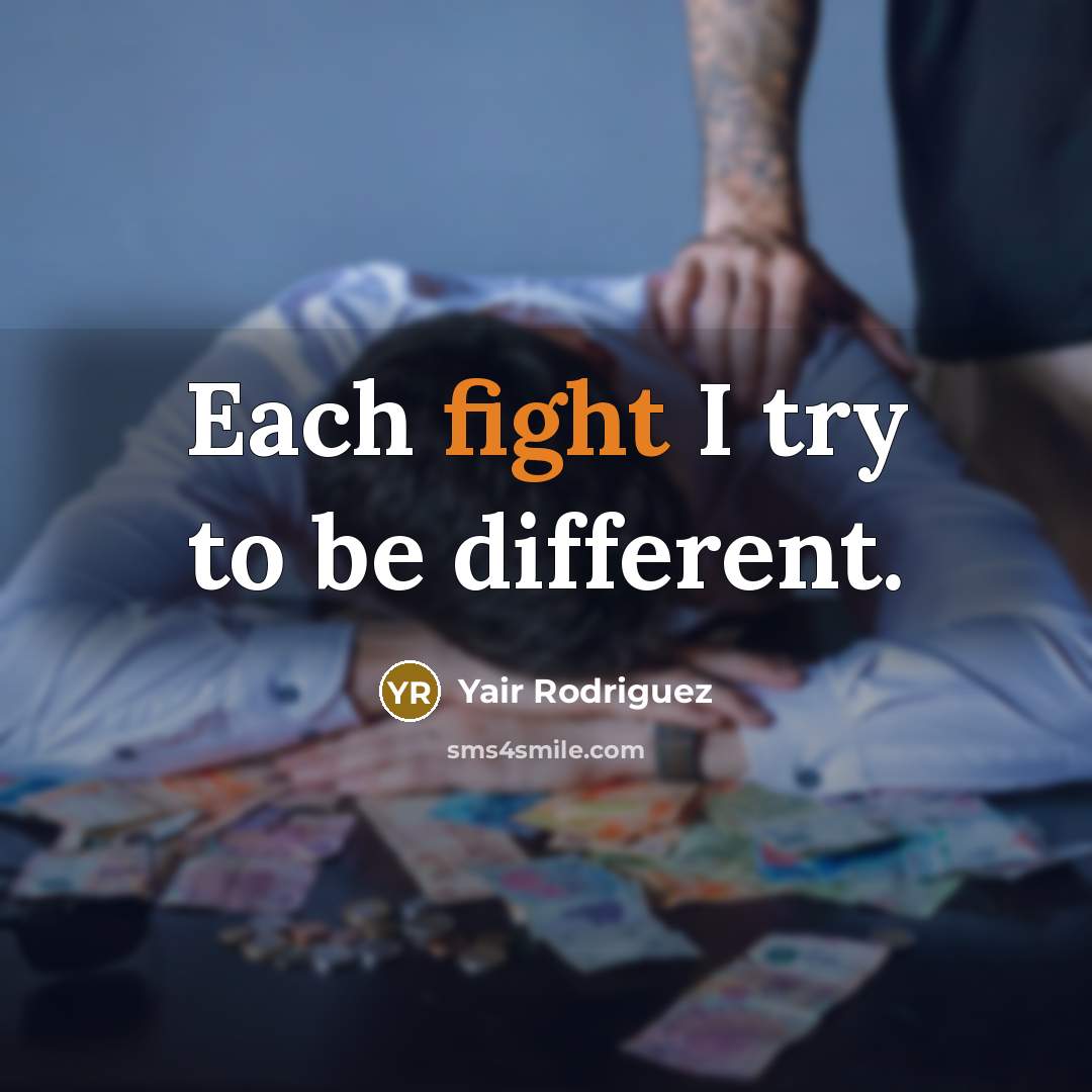 “Each fight I try to be different.…” quote by Yair Rodriguez