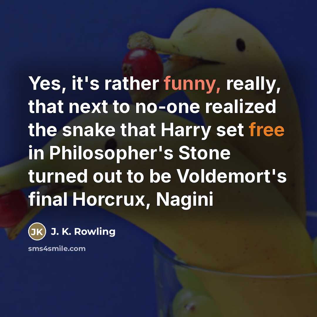 “Yes, it's rather funny, really, that next to no-one realized…” quote by J. K. Rowling