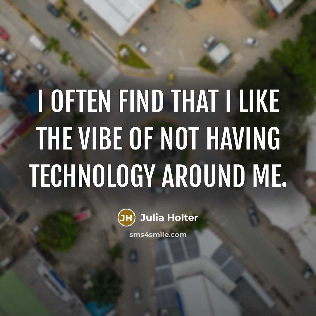 “I often find that I like the vibe of not…” quote by Julia Holter