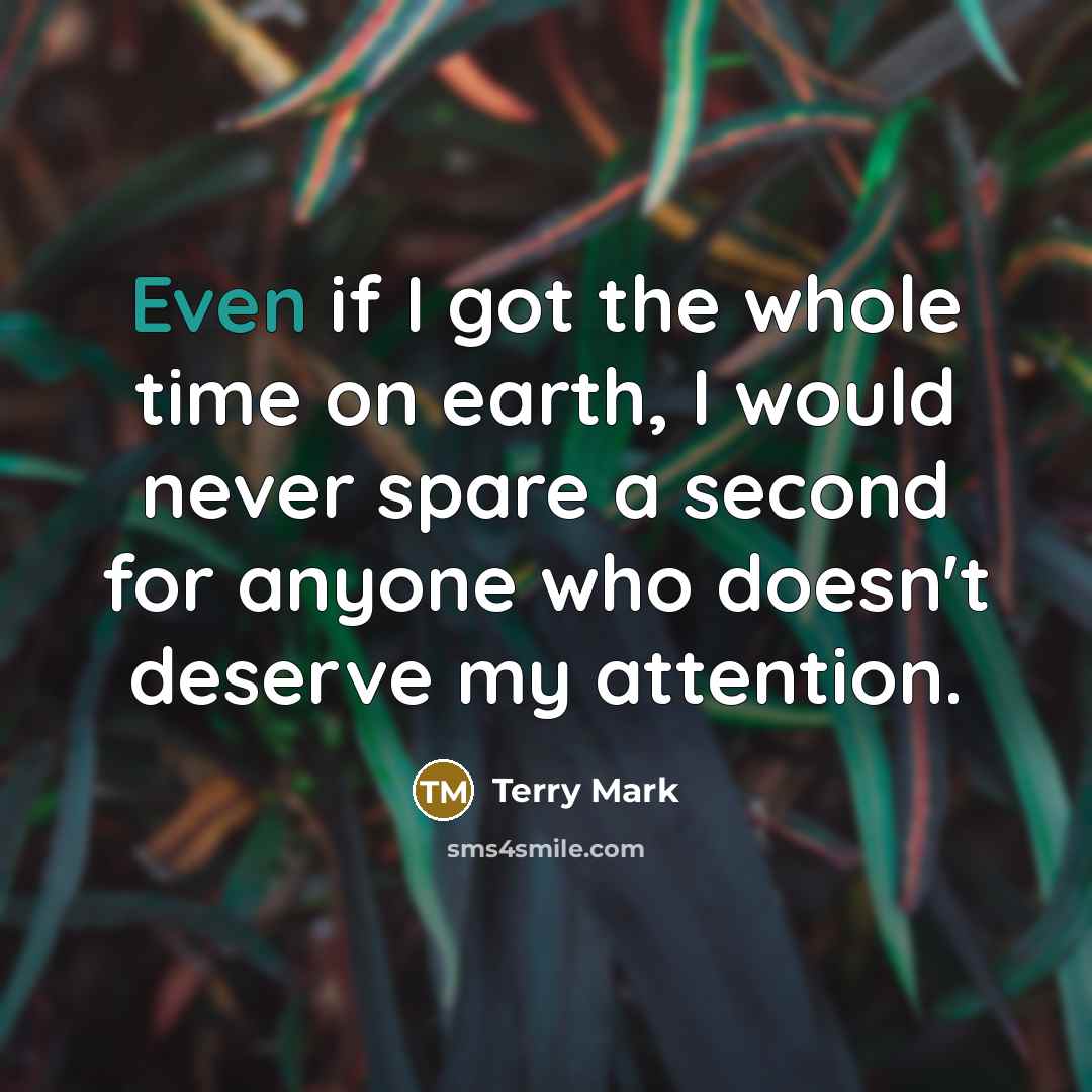 “Even if I got the whole time on earth, I…” quote by Terry Mark
