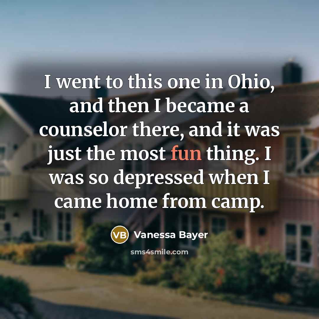 “I went to this one in Ohio, and then I…” quote by Vanessa Bayer