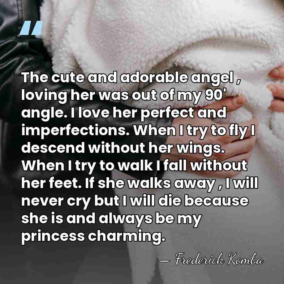 The cute and adorable angel , loving her was out of my&hellip; - Frederick Komba