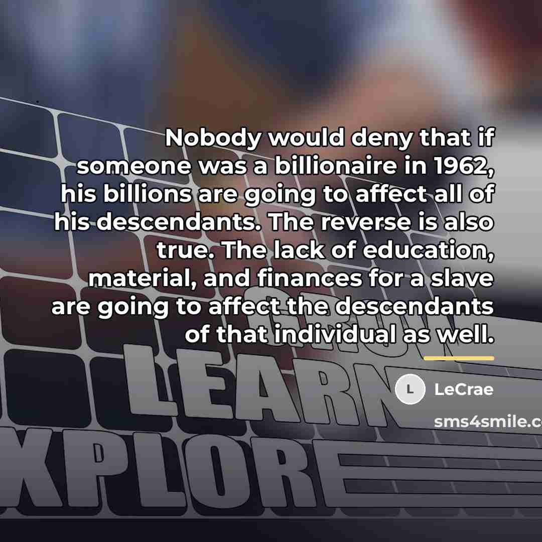 “Nobody would deny that if someone was a billionaire in…” quote by Lecrae