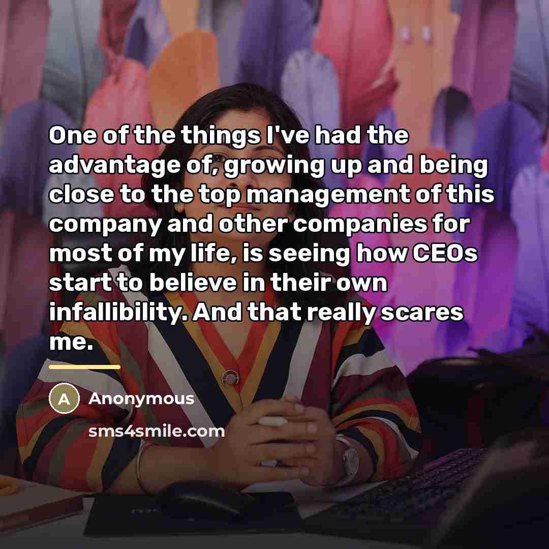 “One of the things I've had the advantage of, growing…” quote by Anonymous