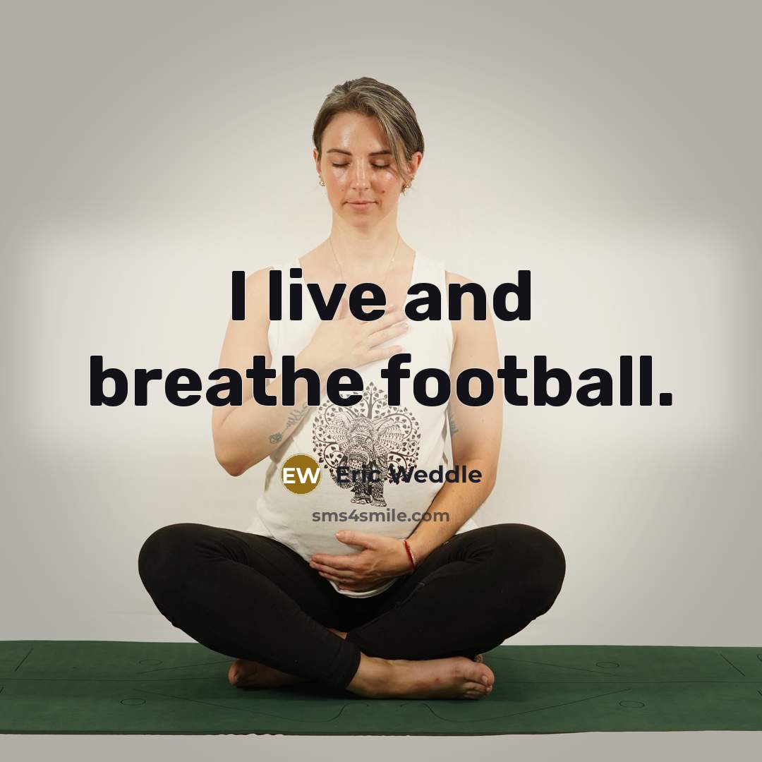 “I live and breathe football.…” quote by Eric Weddle