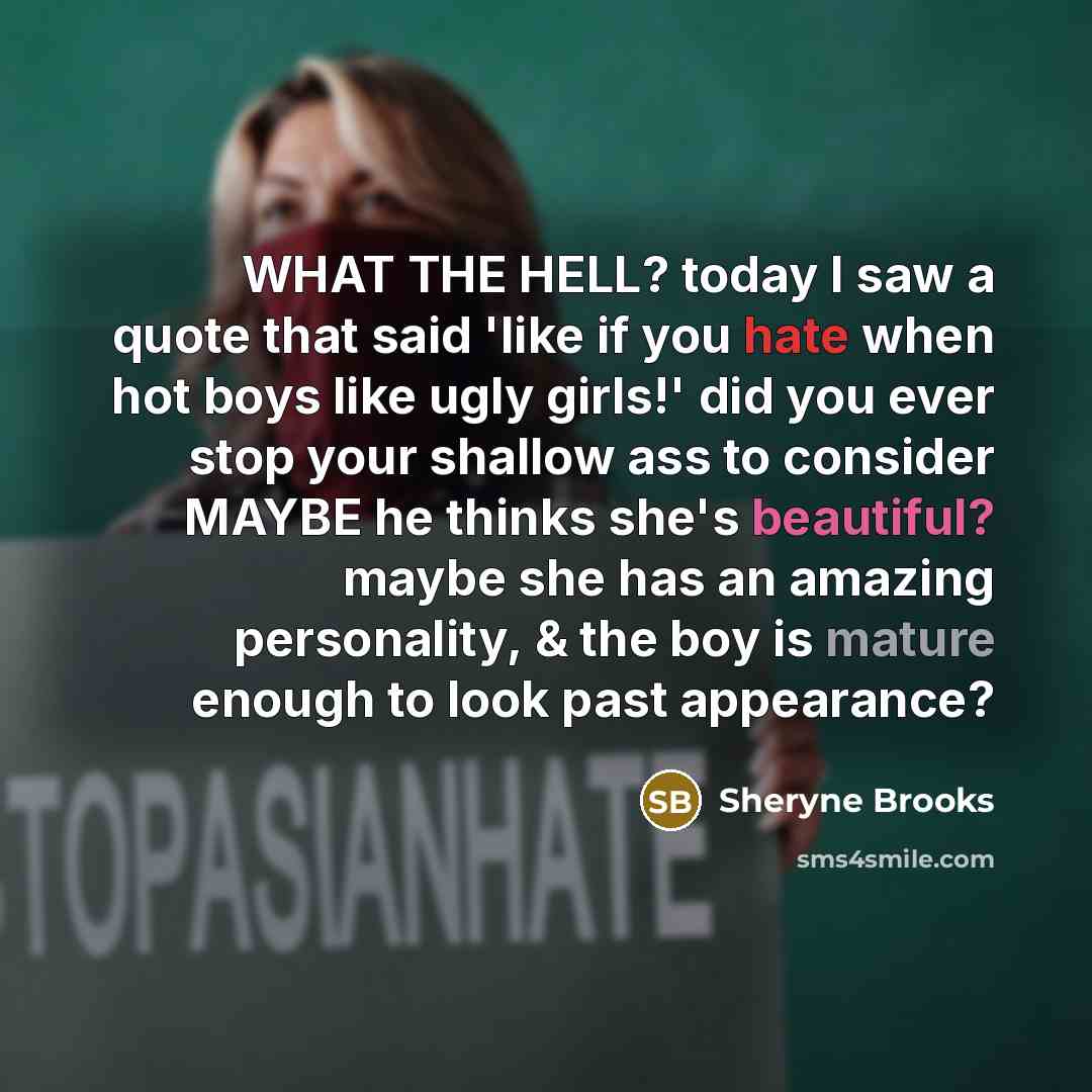 “WHAT THE HELL? today I saw a quote that said…” quote by Sheryne Brooks