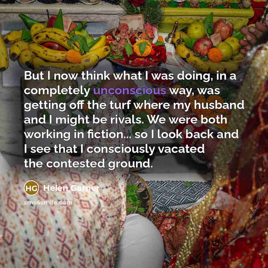 “But I now think what I was doing, in a…” quote by Helen Garner