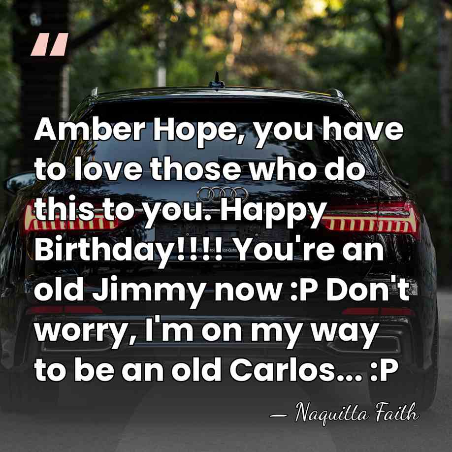 Amber Hope, you have to love those who do this to you.&hellip; - Naquitta Faith