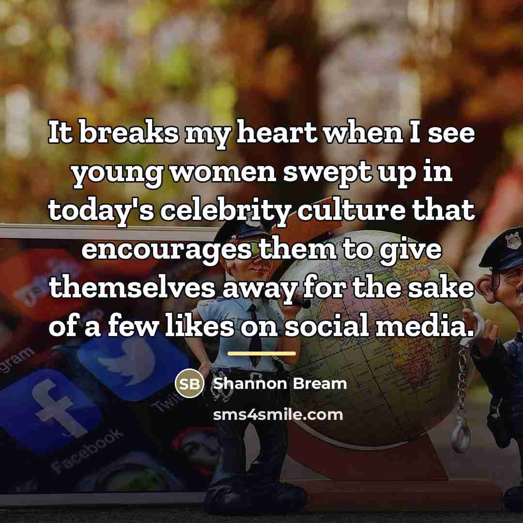 “It breaks my heart when I see young women swept…” quote by Shannon Bream