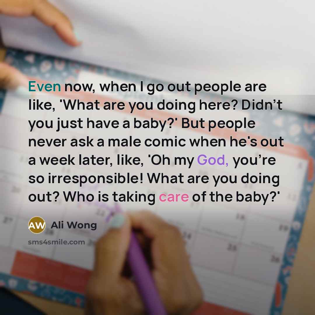 “Even now, when I go out people are like, 'What…” quote by Ali Wong