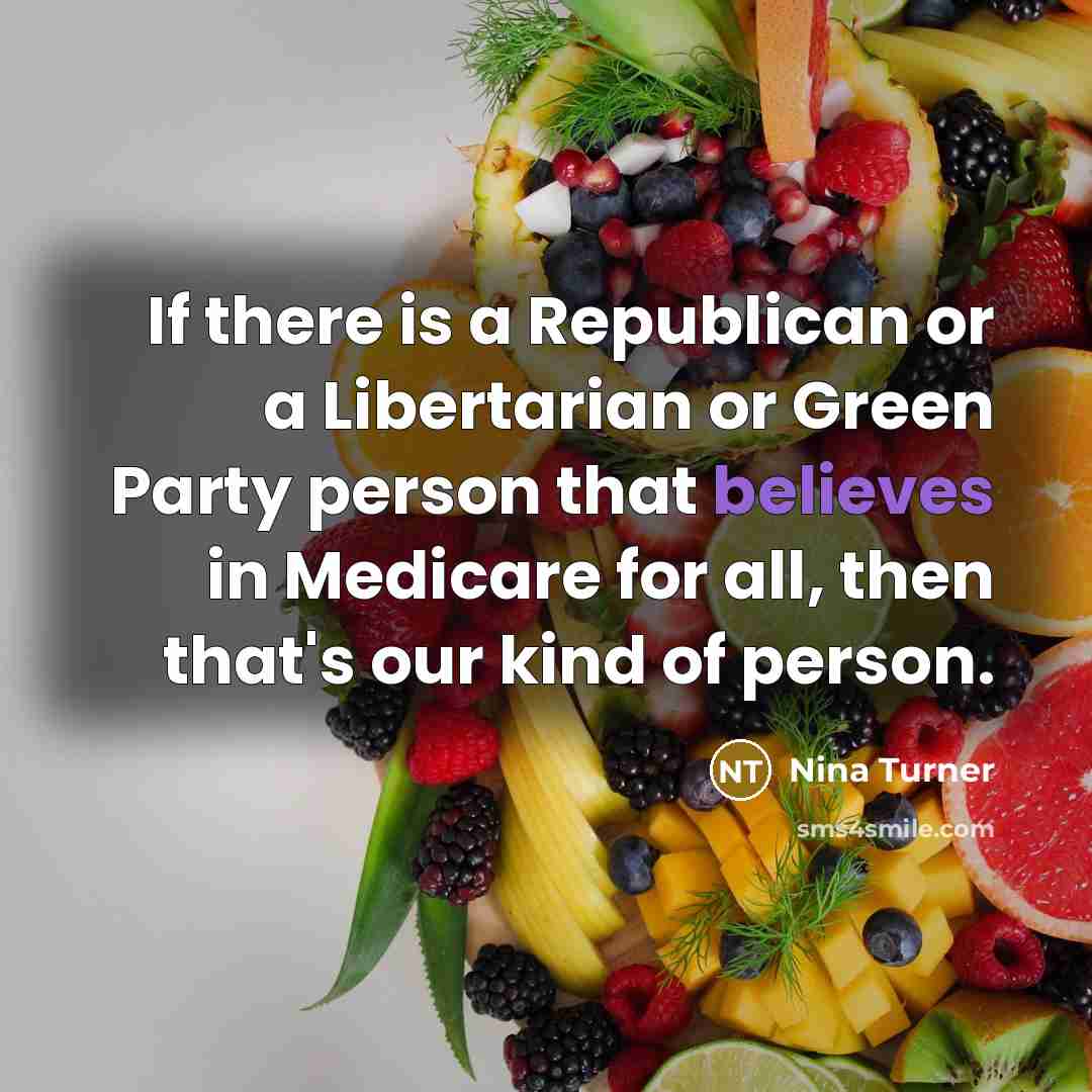 “If there is a Republican or a Libertarian or Green…” quote by Nina Turner