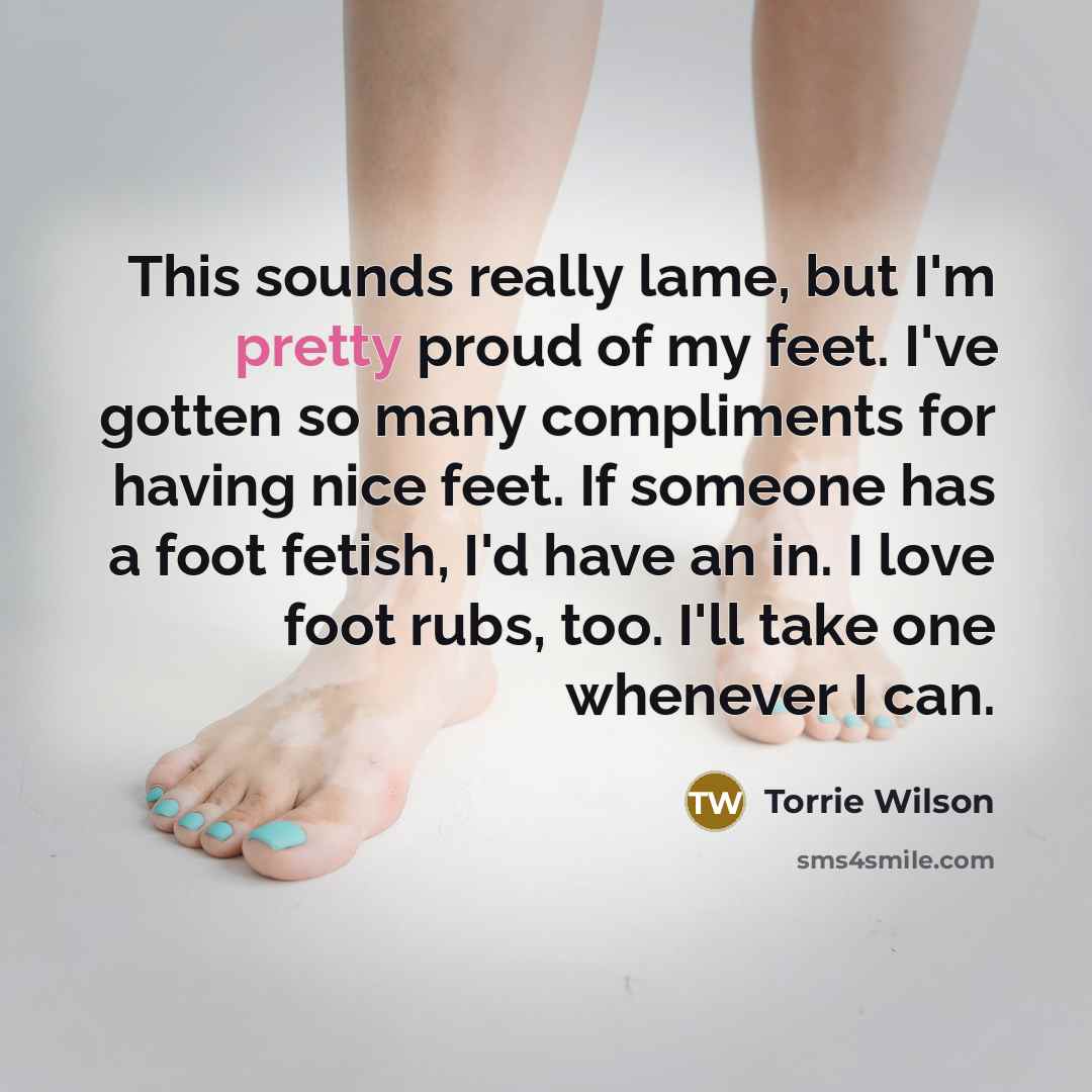 “This sounds really lame, but I'm pretty proud of my…” quote by Torrie Wilson