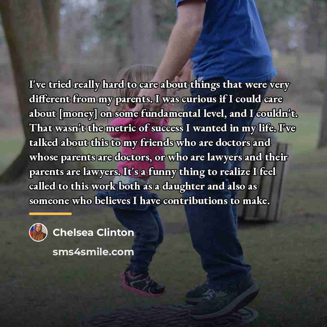 “I've tried really hard to care about things that were…” quote by Chelsea Clinton