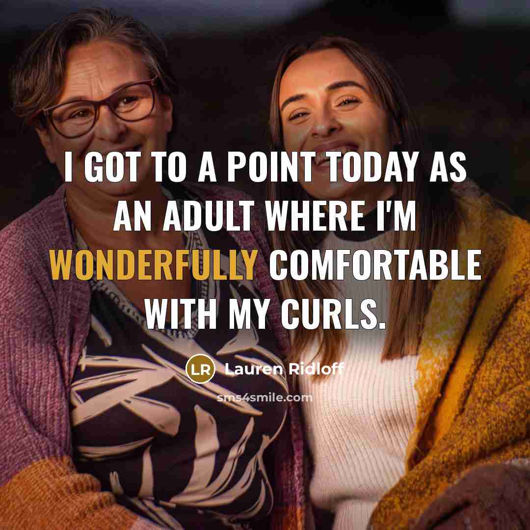 “I got to a point today as an adult where…” quote by Lauren Ridloff